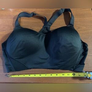 MRA Women's Sports Black Bra 3X